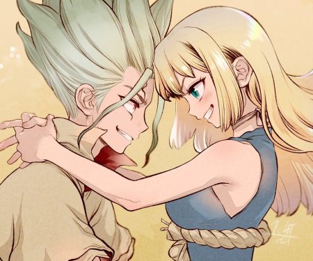 Аниме доктор стоун кохаку