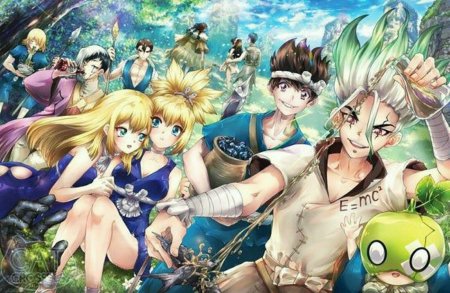 Аниме доктор стоун 3 сезон