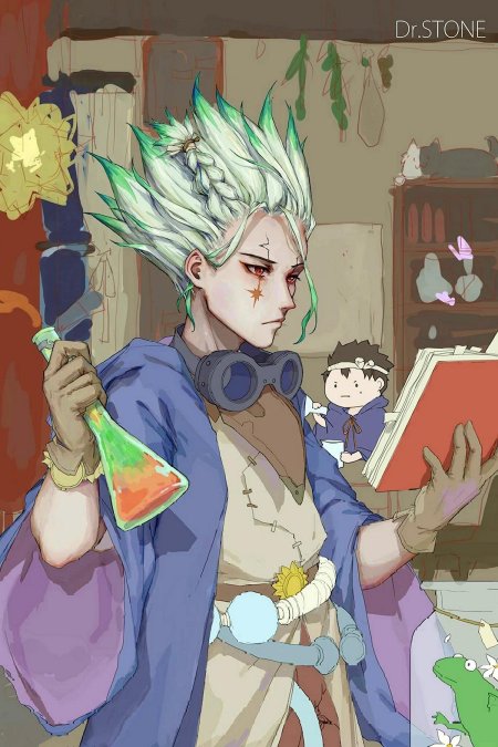 Сенку доктор стоун арт