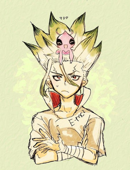 Сенку доктор стоун рисунок