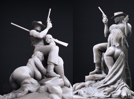 Скульптуры порнографического характера