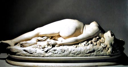 Огюст клезенже женщина ужаленная змеей