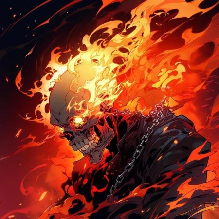 Призрачный гонщик аниме