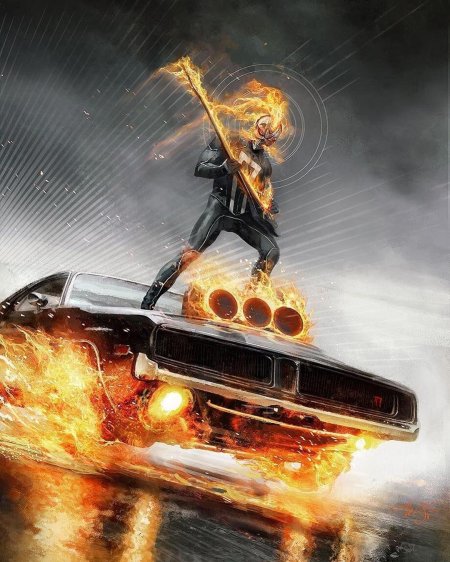 Призрачный гонщик робби рейес