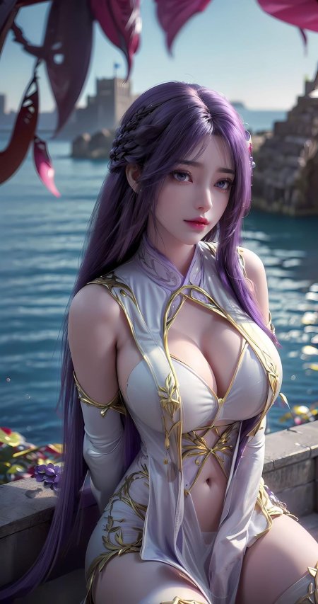 Арт красивая девушка