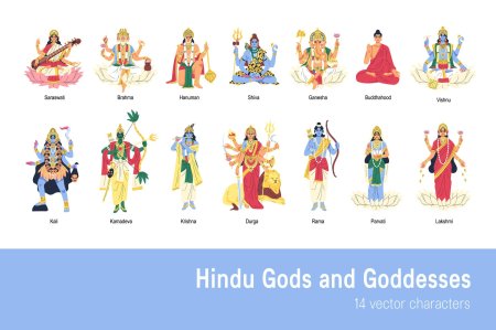 Hindu gods and goddesses
