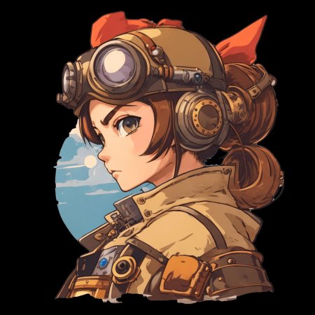 Стимпанк девушка