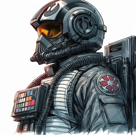 Пилот истребителя звездные войны