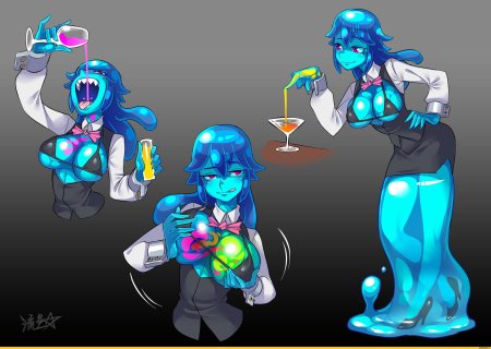 Слайм monster girl