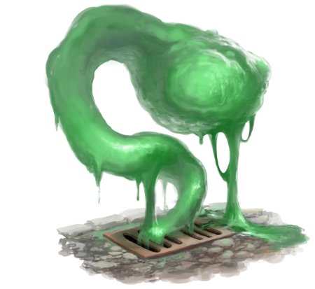 Слизь днд арт