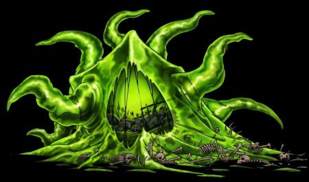 Зеленая слизь