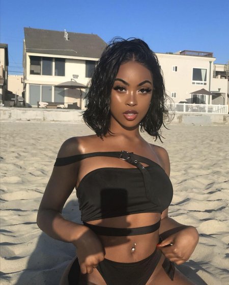 Темнокожая девушка инстаграм