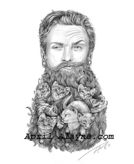 Мужчина с бородой