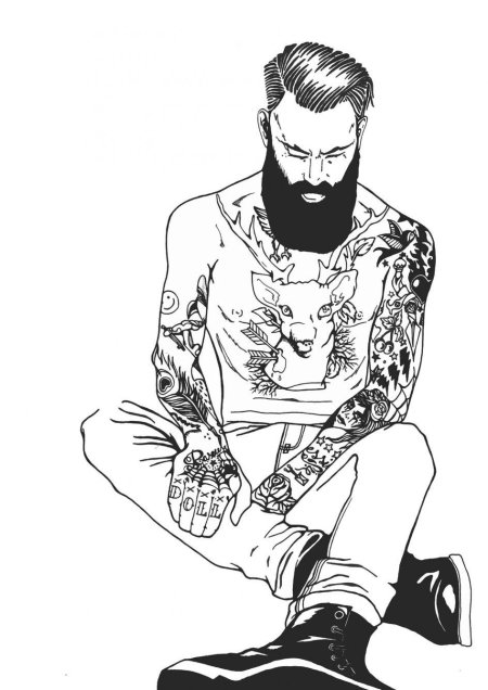 Татуированные мужчины