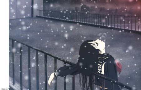 Грустная аниме