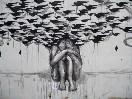 Грустные рисунки