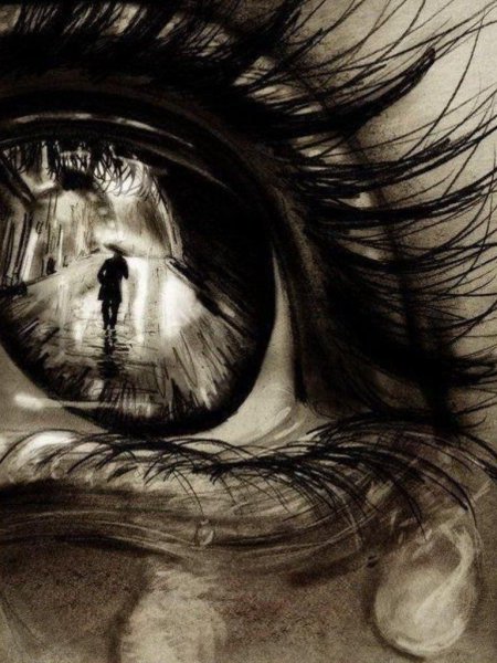 Глаза слезы