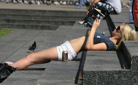 Прикольная девушка