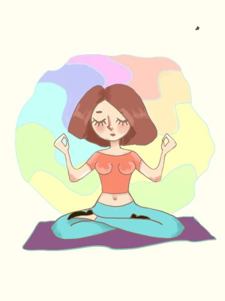 Йога иллюстрации