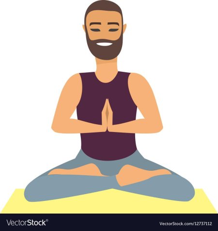 Йога мультяшный