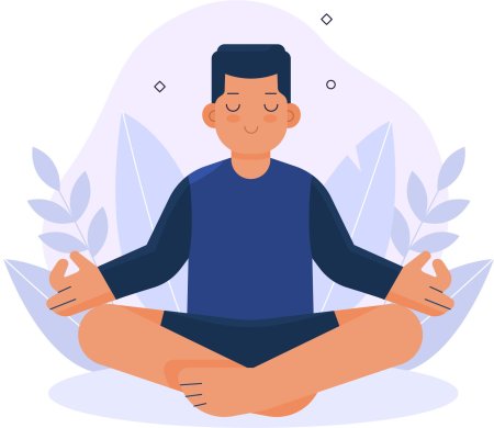 Медитирующий человек