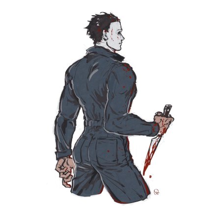 Майкл майерс без маски