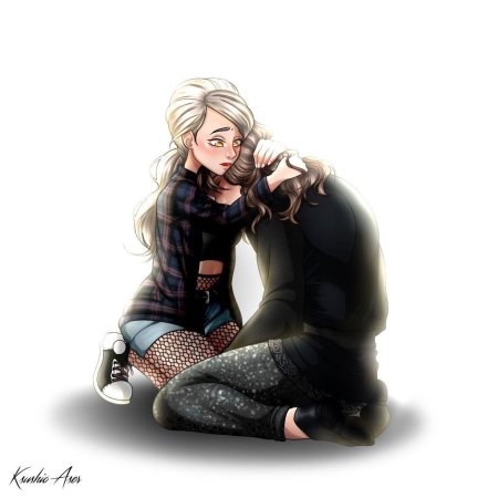 Девушка арт