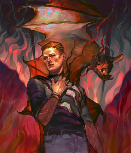 Дин винчестер демон арт