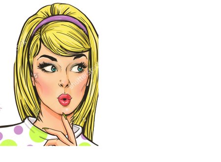 Девушки в стиле комиксов