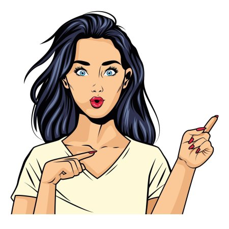 Pop art девушки