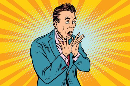 Поп арт мужчина