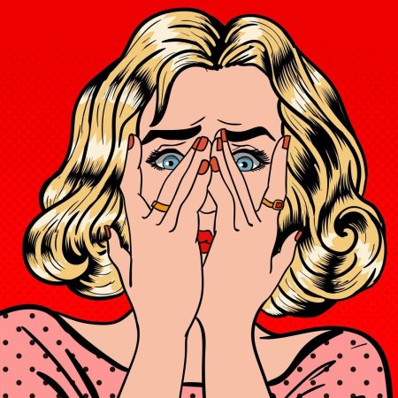 Страх поп арт