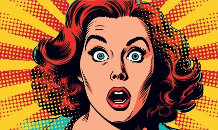 В стиле комикс