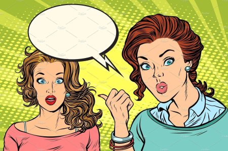 Поп арт девушка