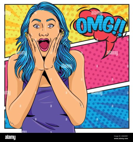 Поп арт комикс