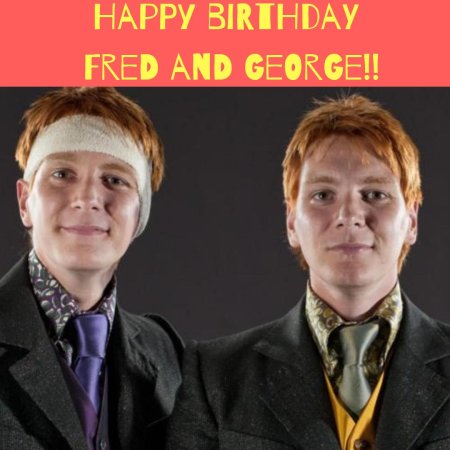 Джордж и фред уизли