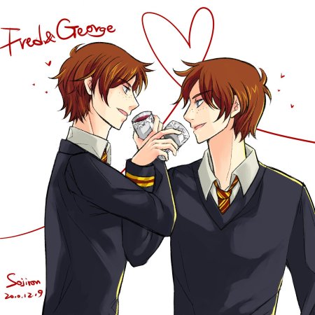 Гарри поттер арт фред и джордж