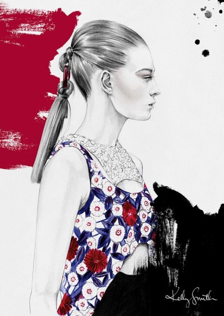 Алена лавдовская fashion-иллюстратор