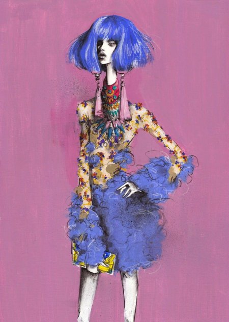 Фэшн иллюстрации