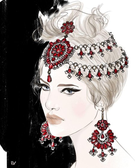 Фэшн иллюстрации