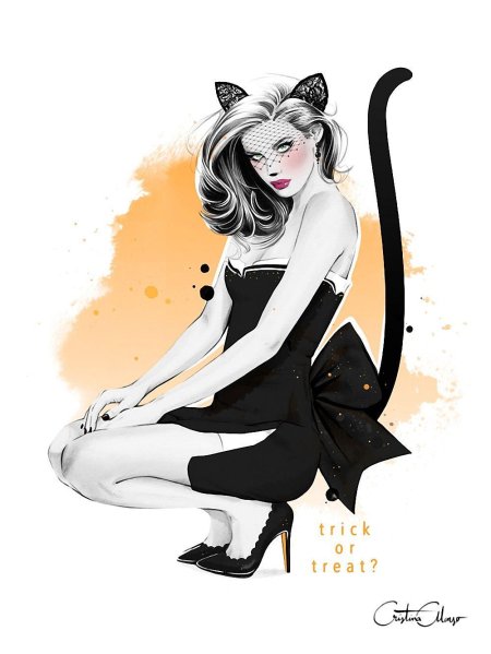 Фэшн-иллюстратор cristina alonso