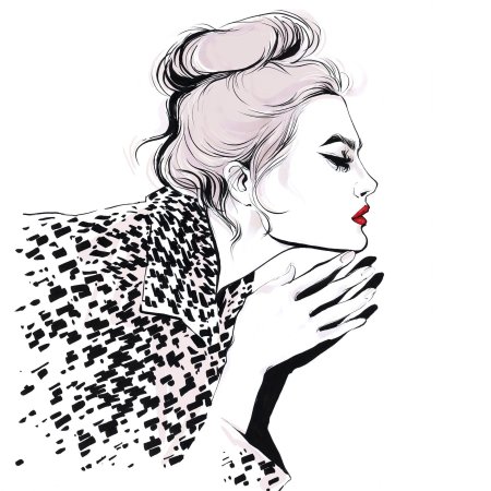 Фэшн рисунки