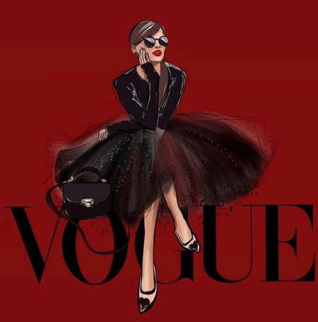 Фэшн иллюстрации