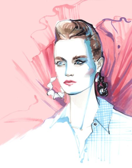 Фэшн рисунки