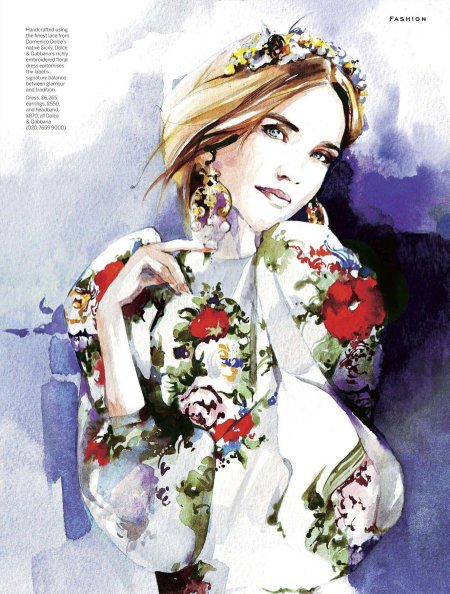 Фэшн иллюстрации