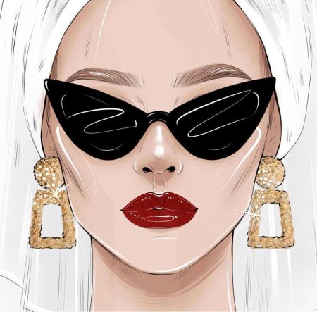 Модная иллюстрация