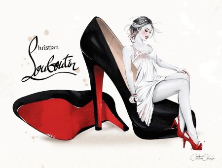 Кристиан лабутен обувь женская