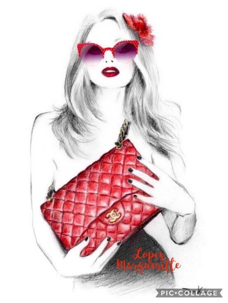 Модные иллюстрации девушек