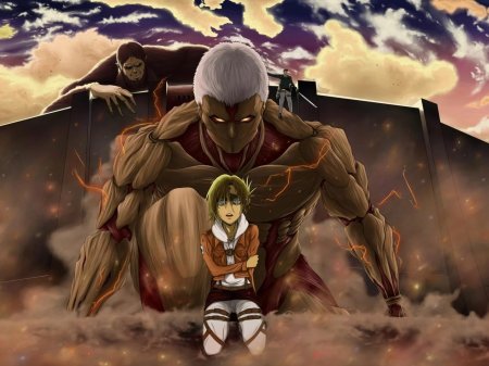 Атака титанов бронированный титан