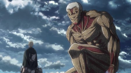 Атака титанов бронированный титан 4 сезон